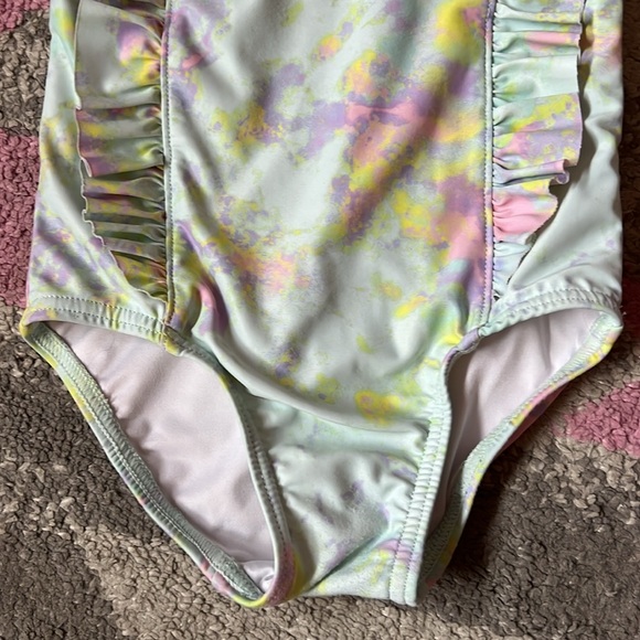 Tucker + Tate ruffle tie-dye one piece swimsuit - Picture 3 of 6